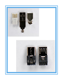 USB MICRO数据线鱼网编织铝合金外壳